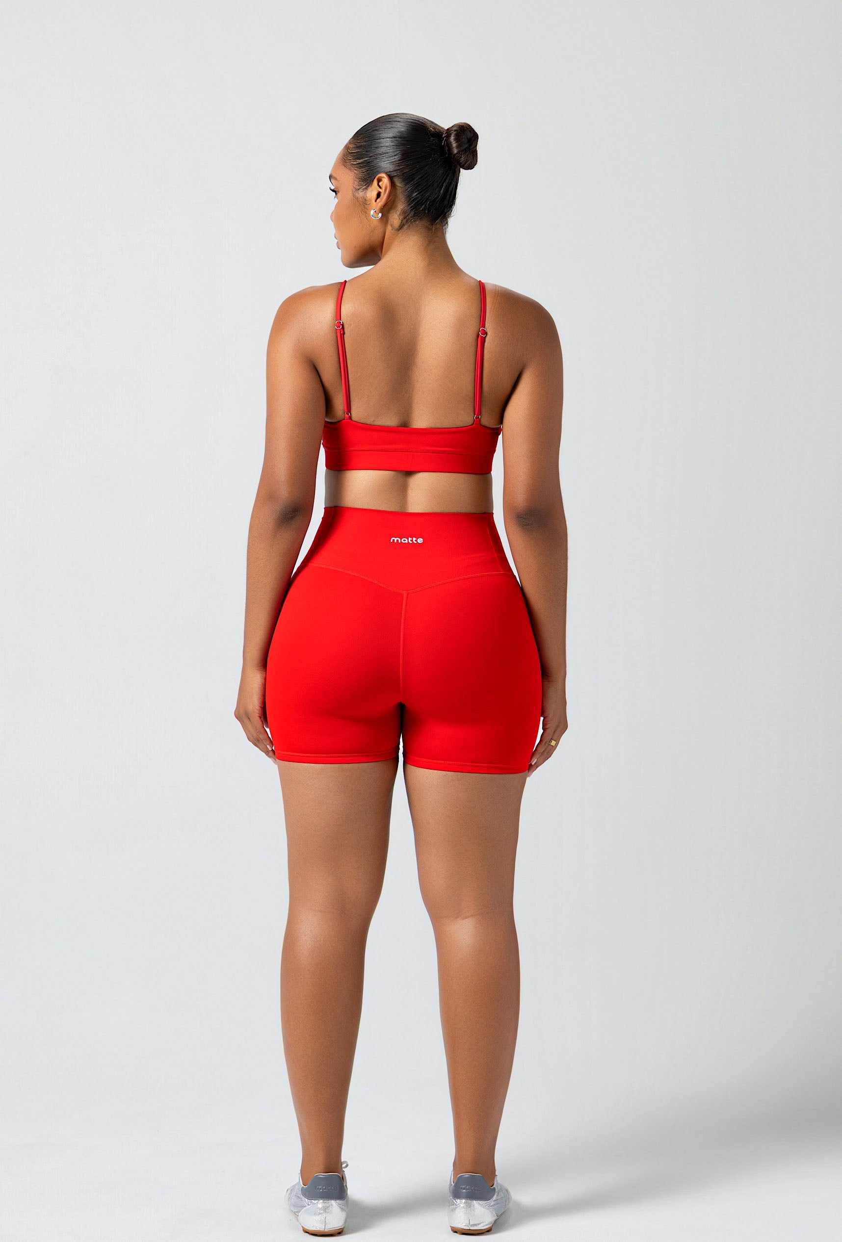 Essential 4" Biker Shorts - Maraschino