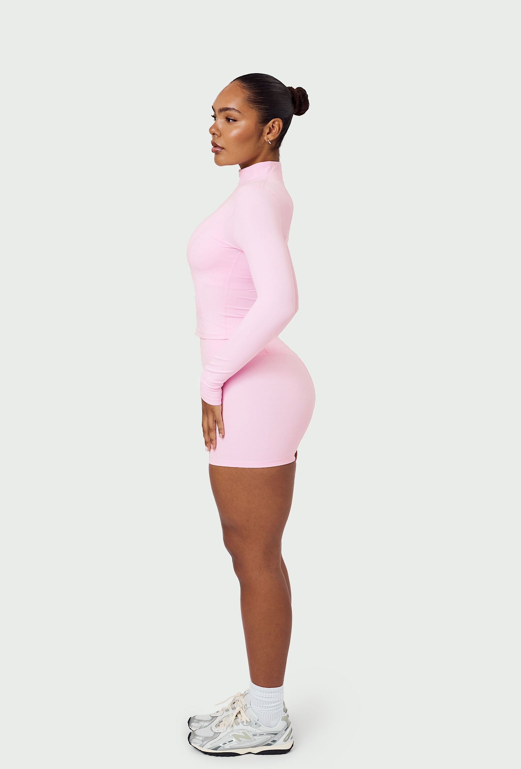 Essential 4" Biker Shorts - Ballet Pink