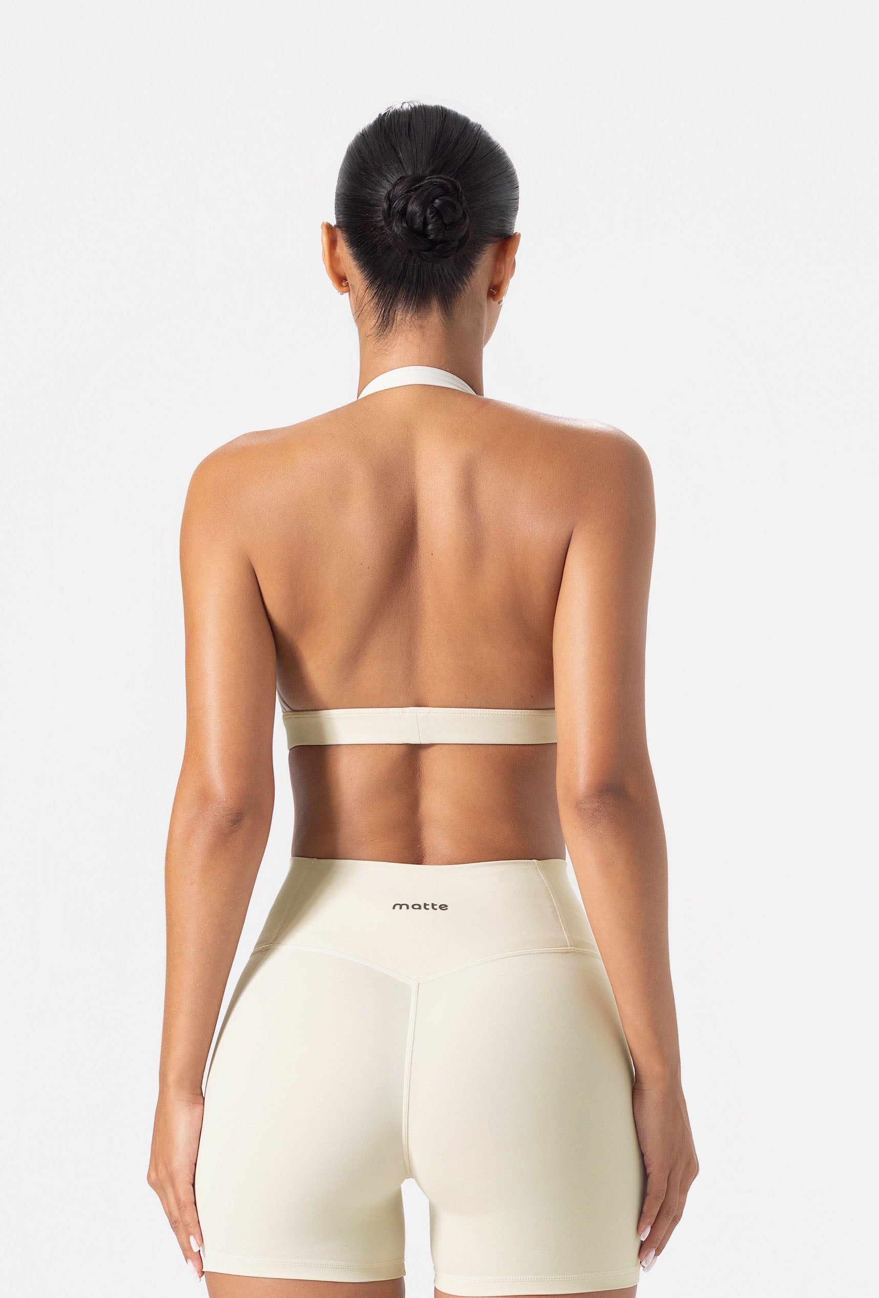 Form Halter Bra - Vanilla