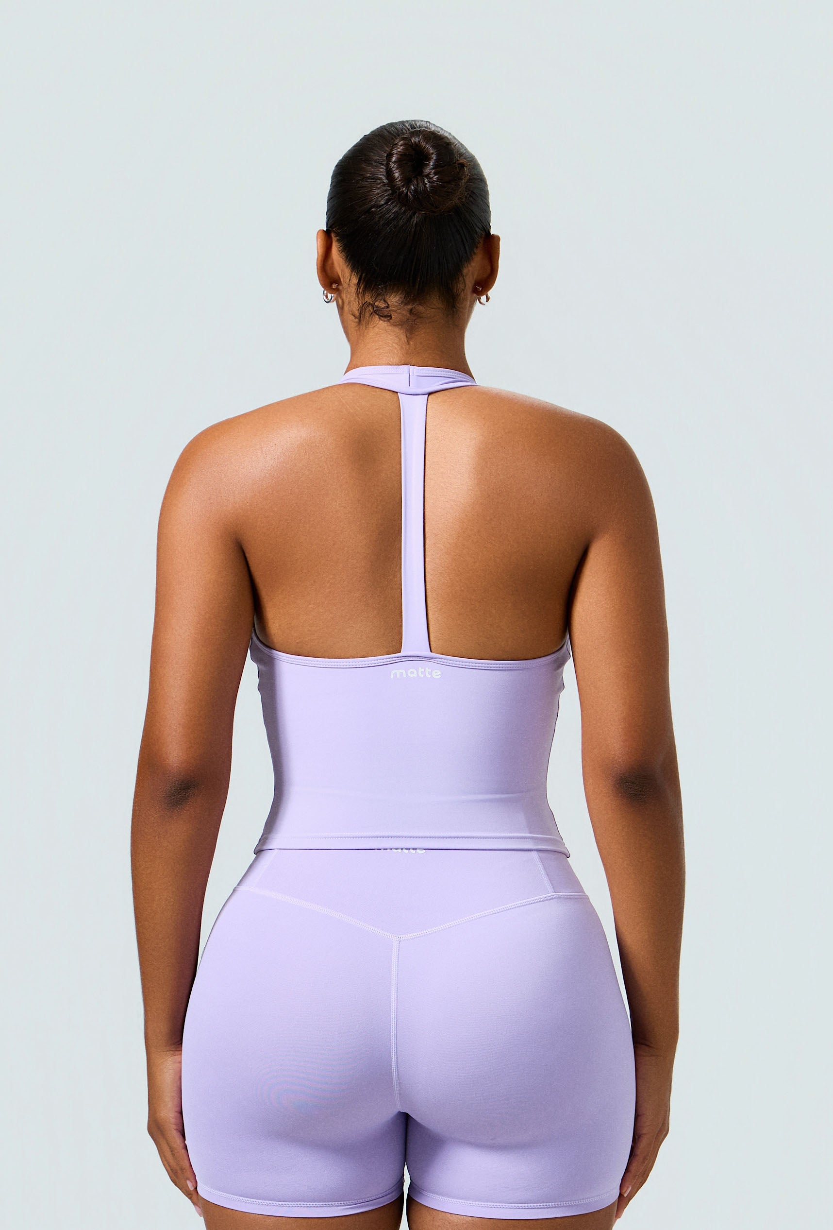 Linea Double Layer Halter - Lilac
