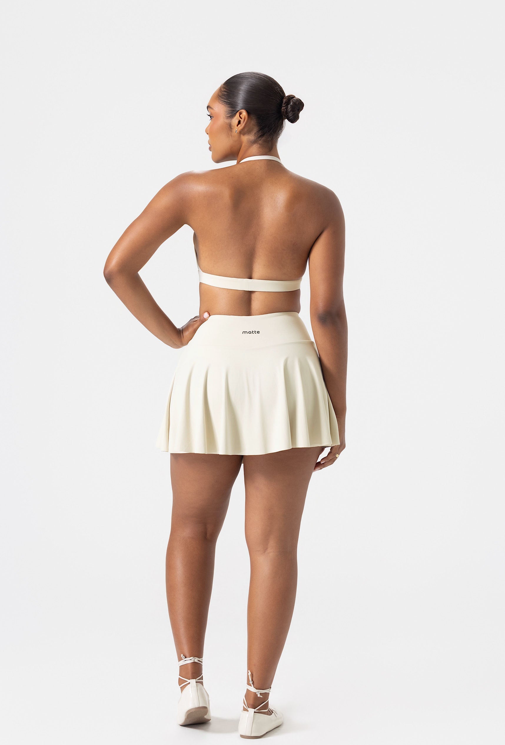 Lounge Tennis Skirt - Vanilla