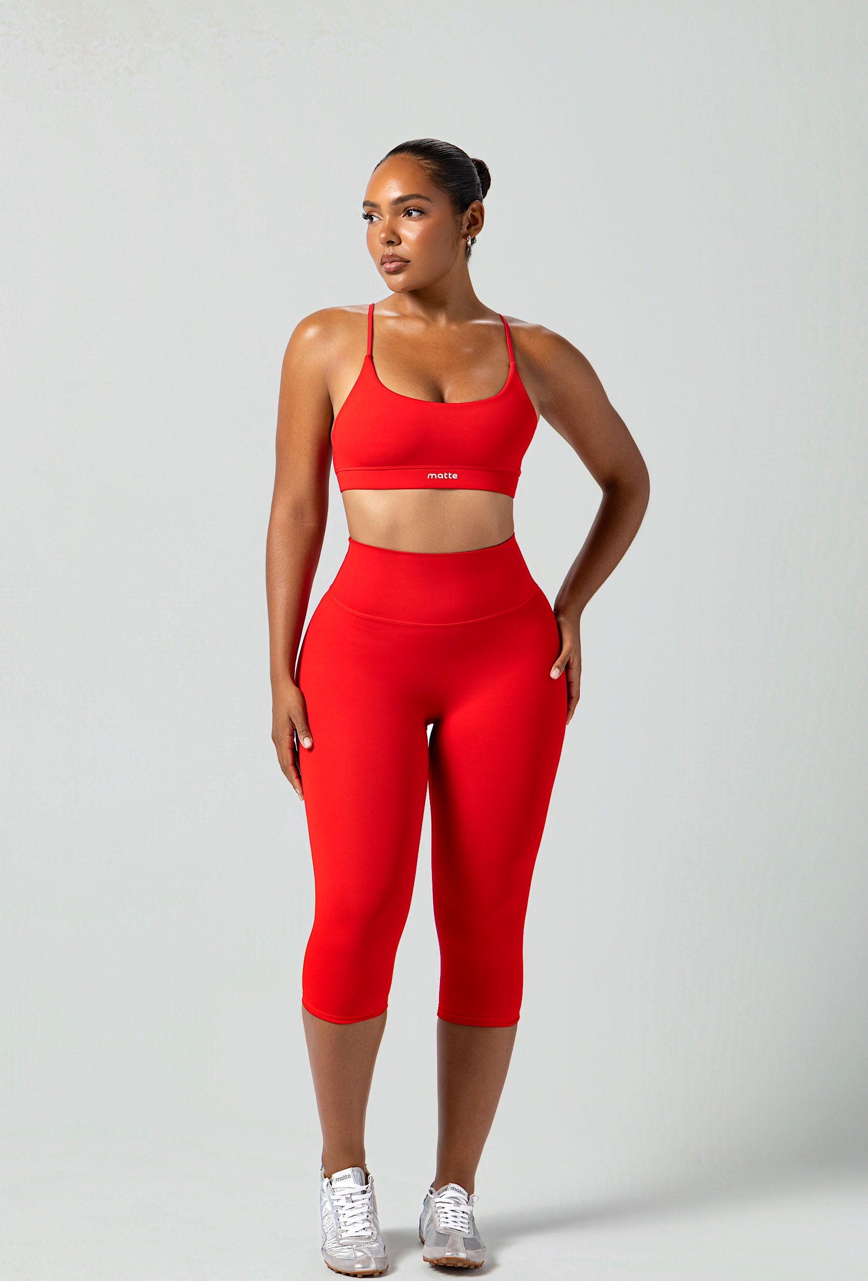 Capri Essential Legging - Maraschino