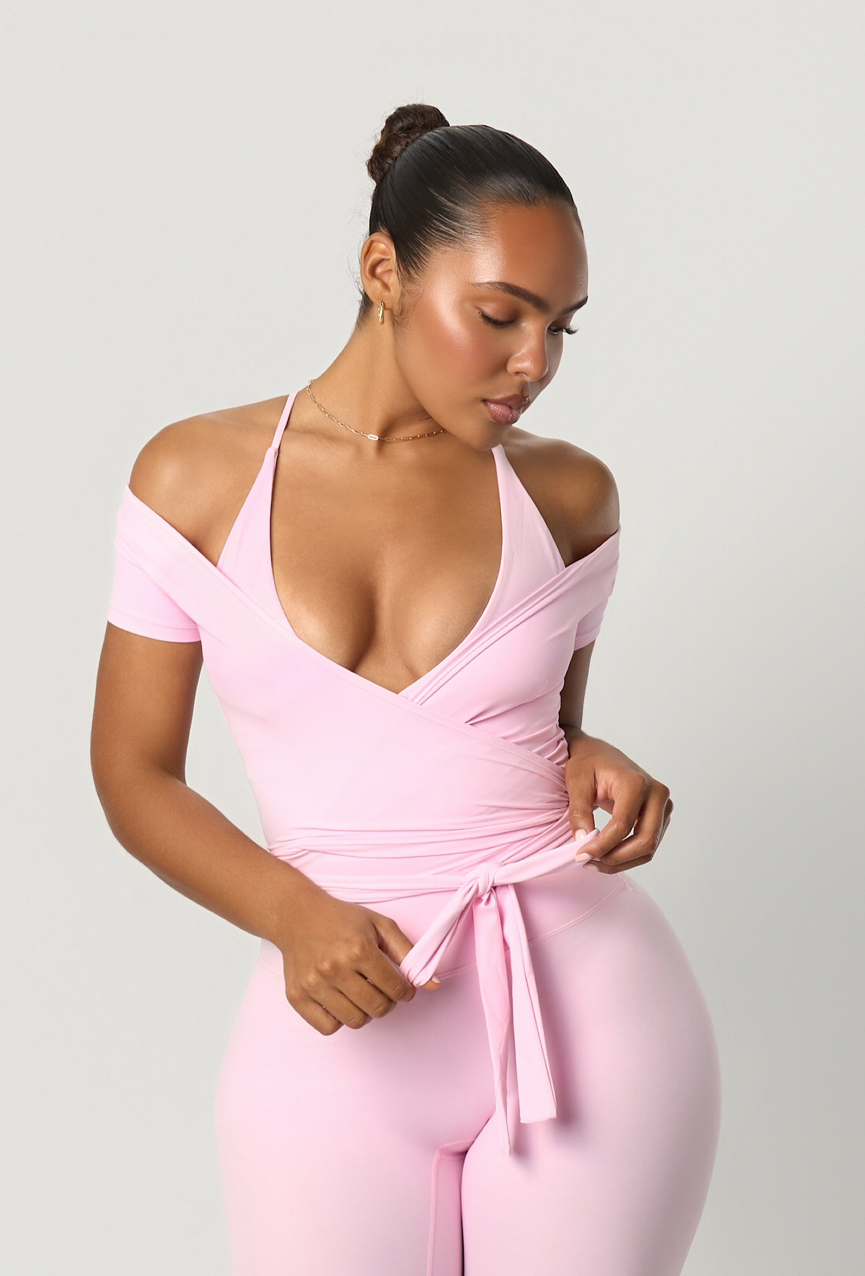 The Halo Wrap - Ballet Pink