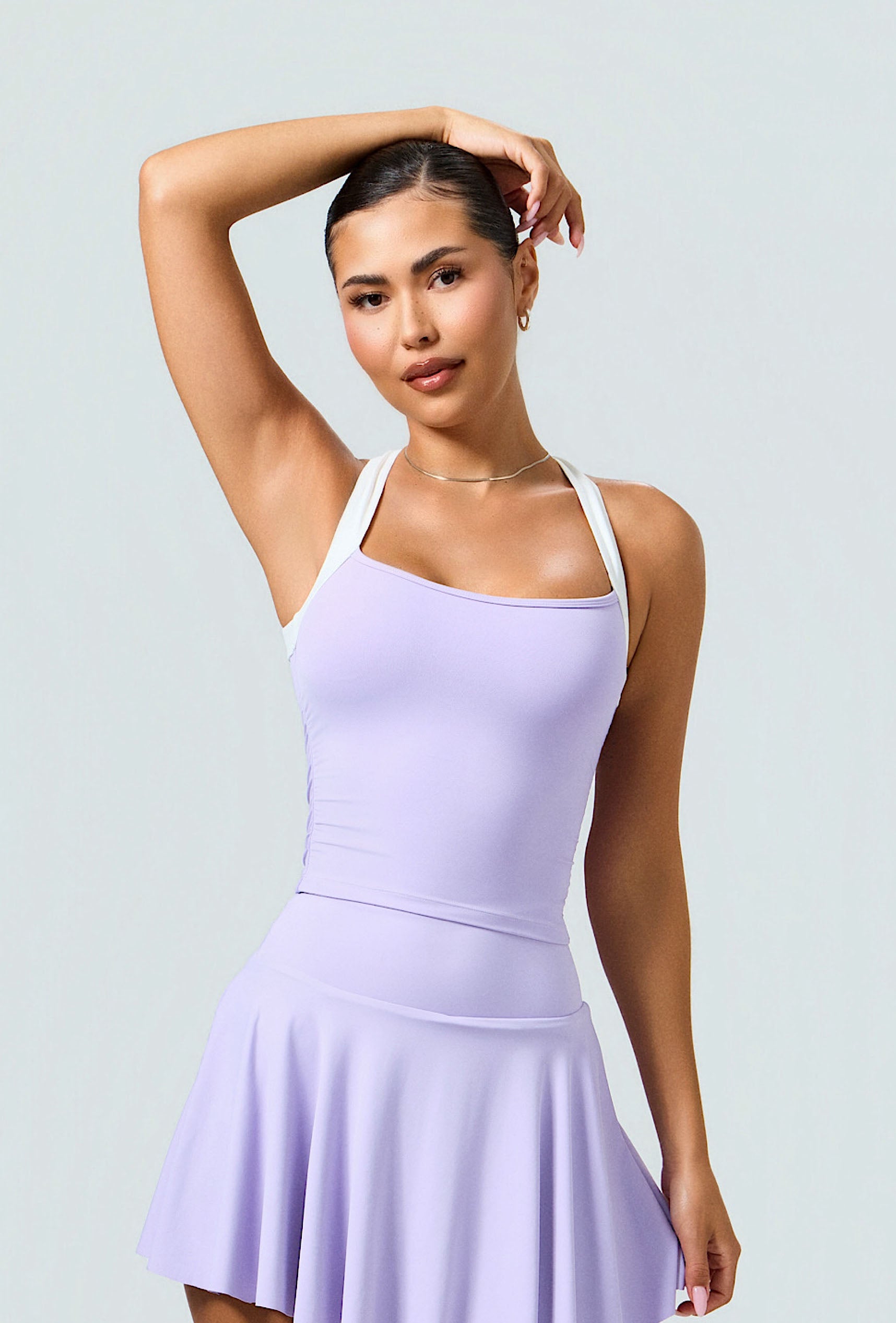 Soft Cinch Tank - Lilac