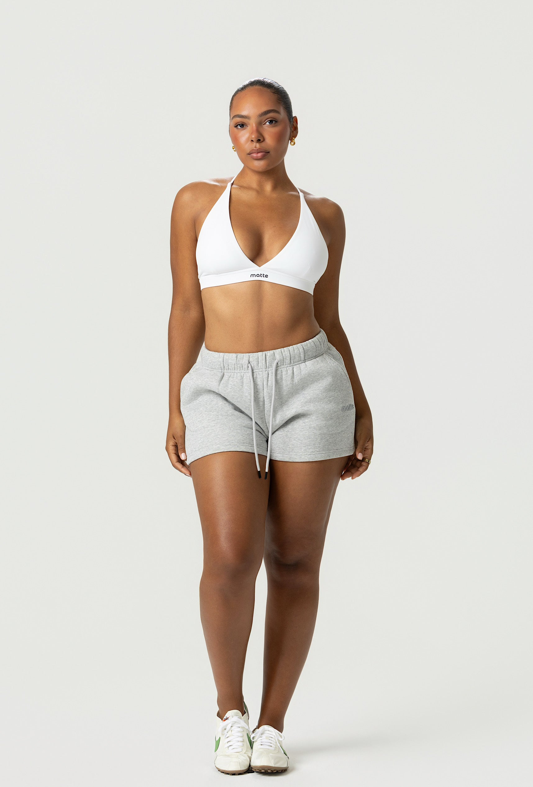 Staple Shorts - Heather Gray