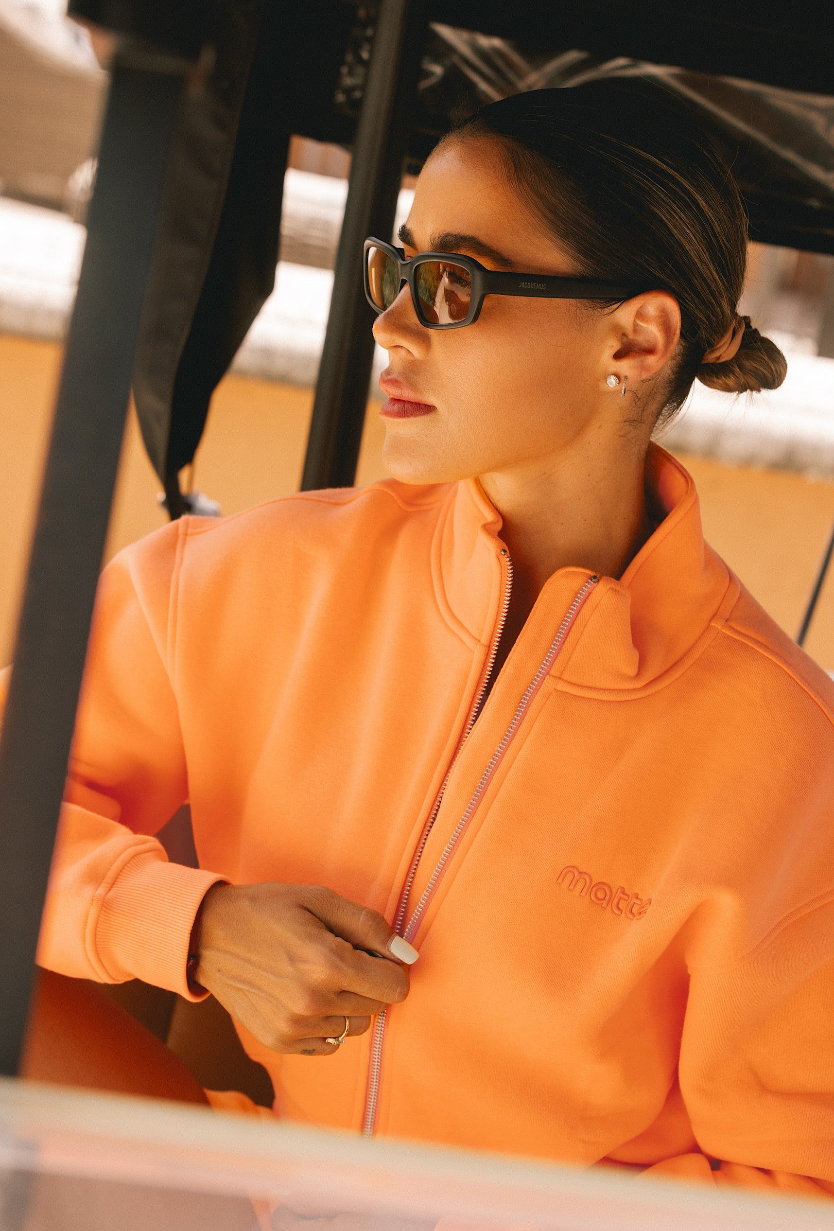 Matte Varsity Jacket - Bellini