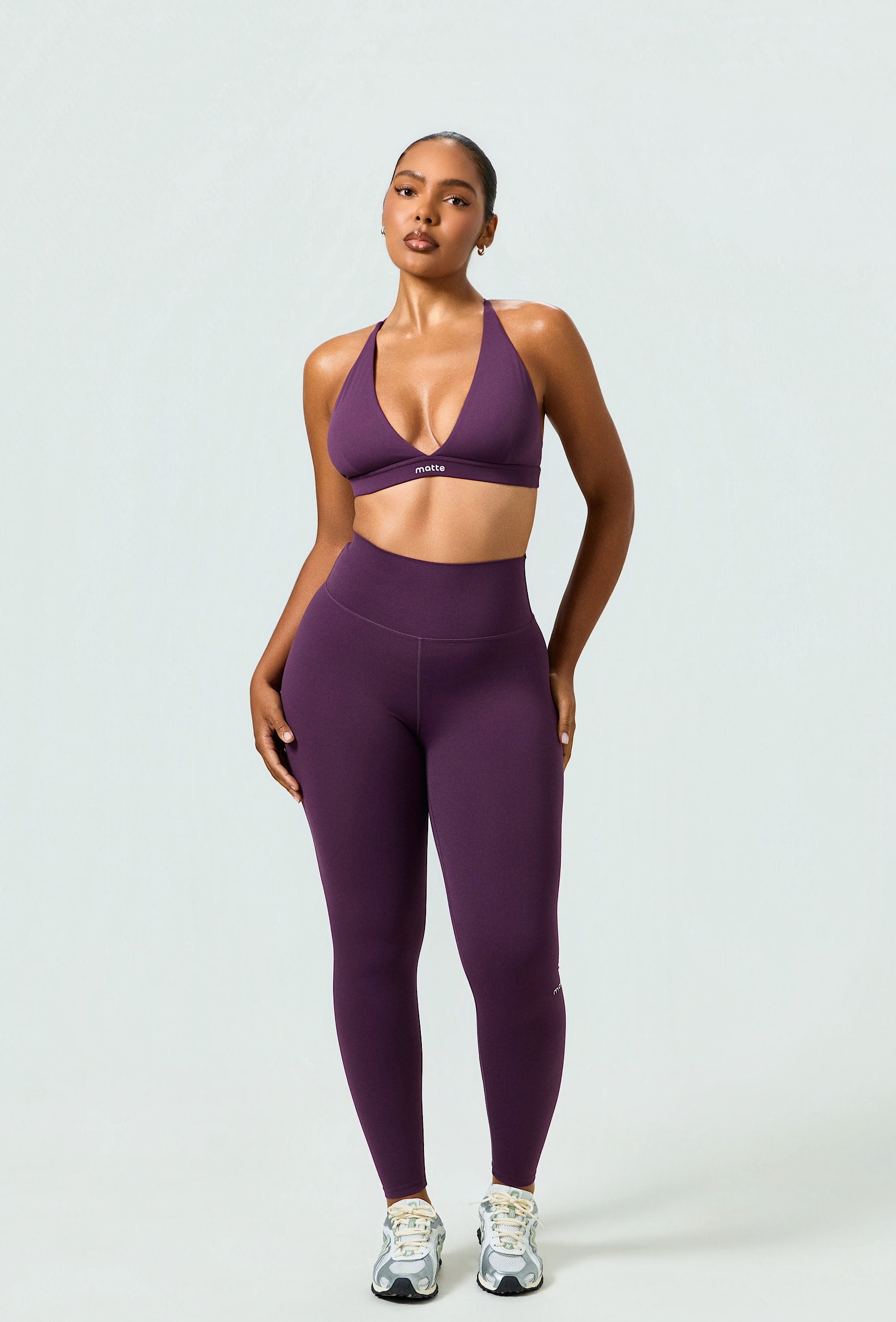 Essential Legging - Plum