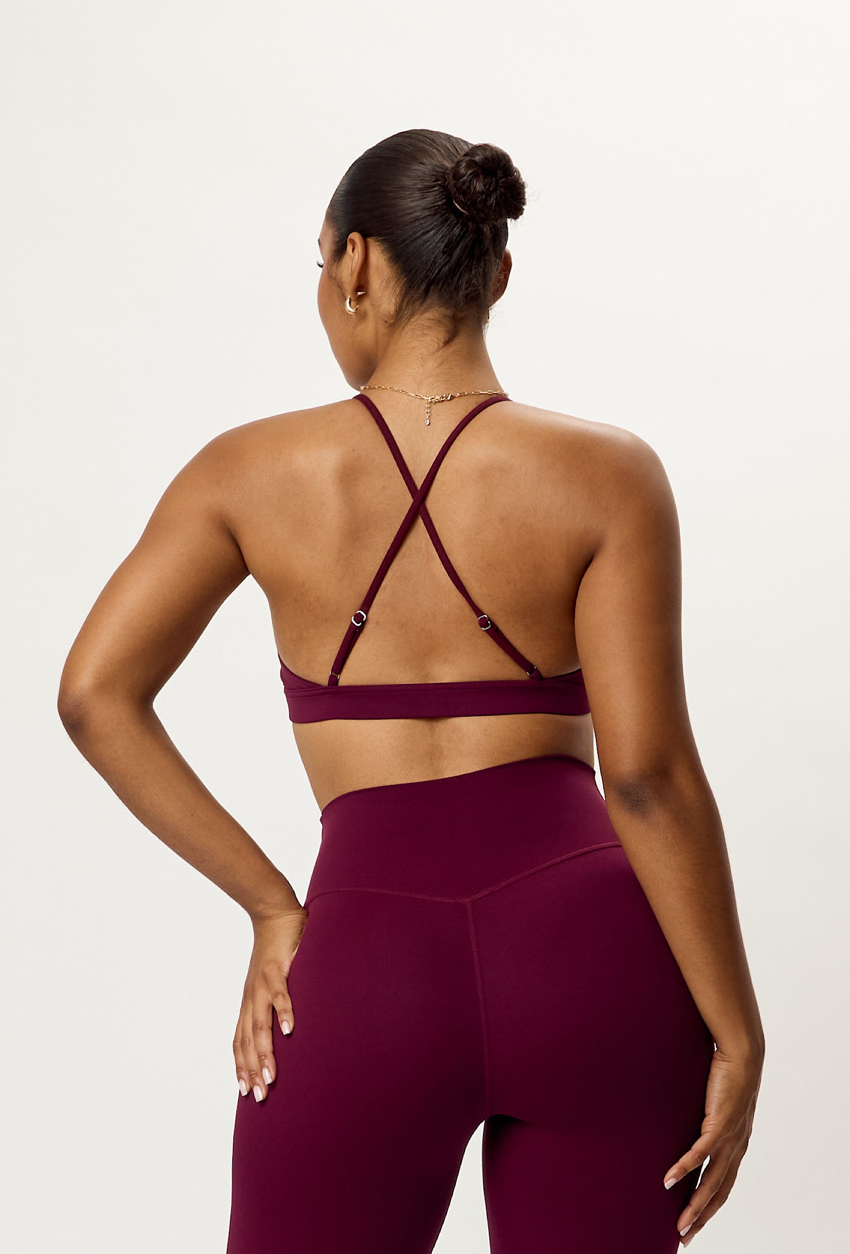 Softsculpt Triangle Bra - Burgundy