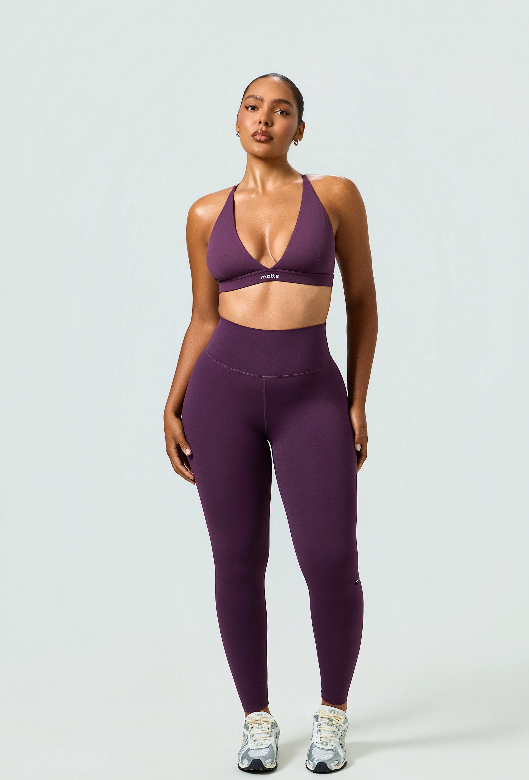 Essential Legging - Plum
