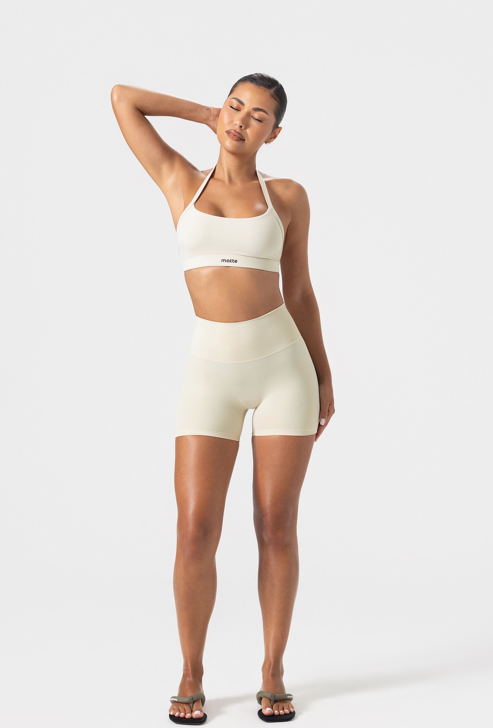 Essential 4" Biker Shorts - Vanilla