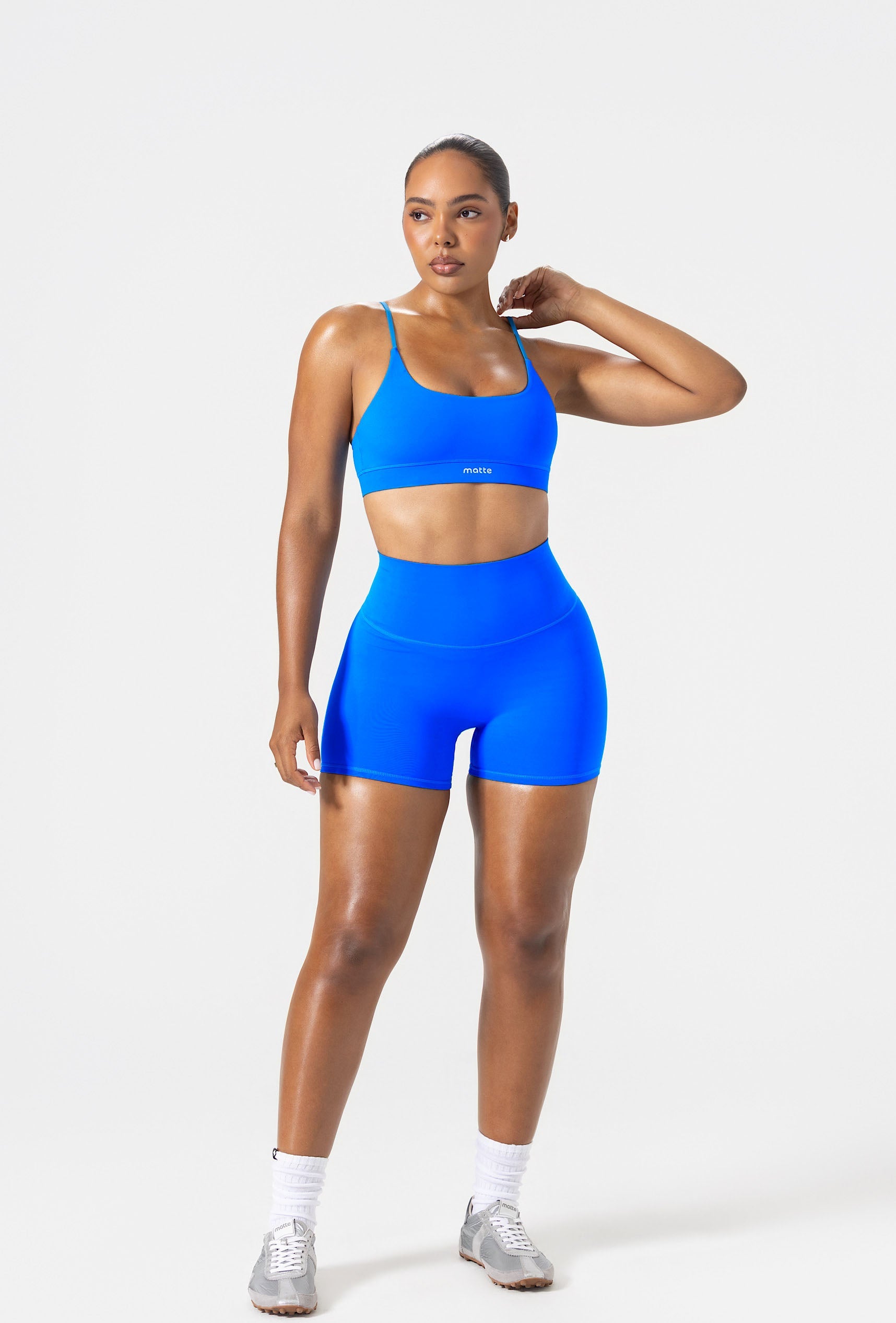Essential 4" Biker Shorts - Santorini