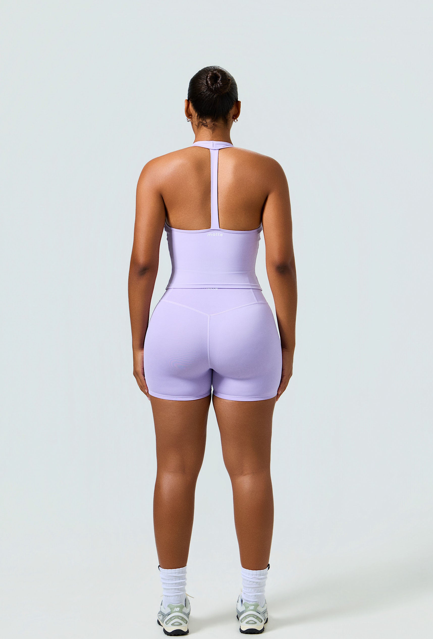Essential 4" Biker Shorts - Lilac