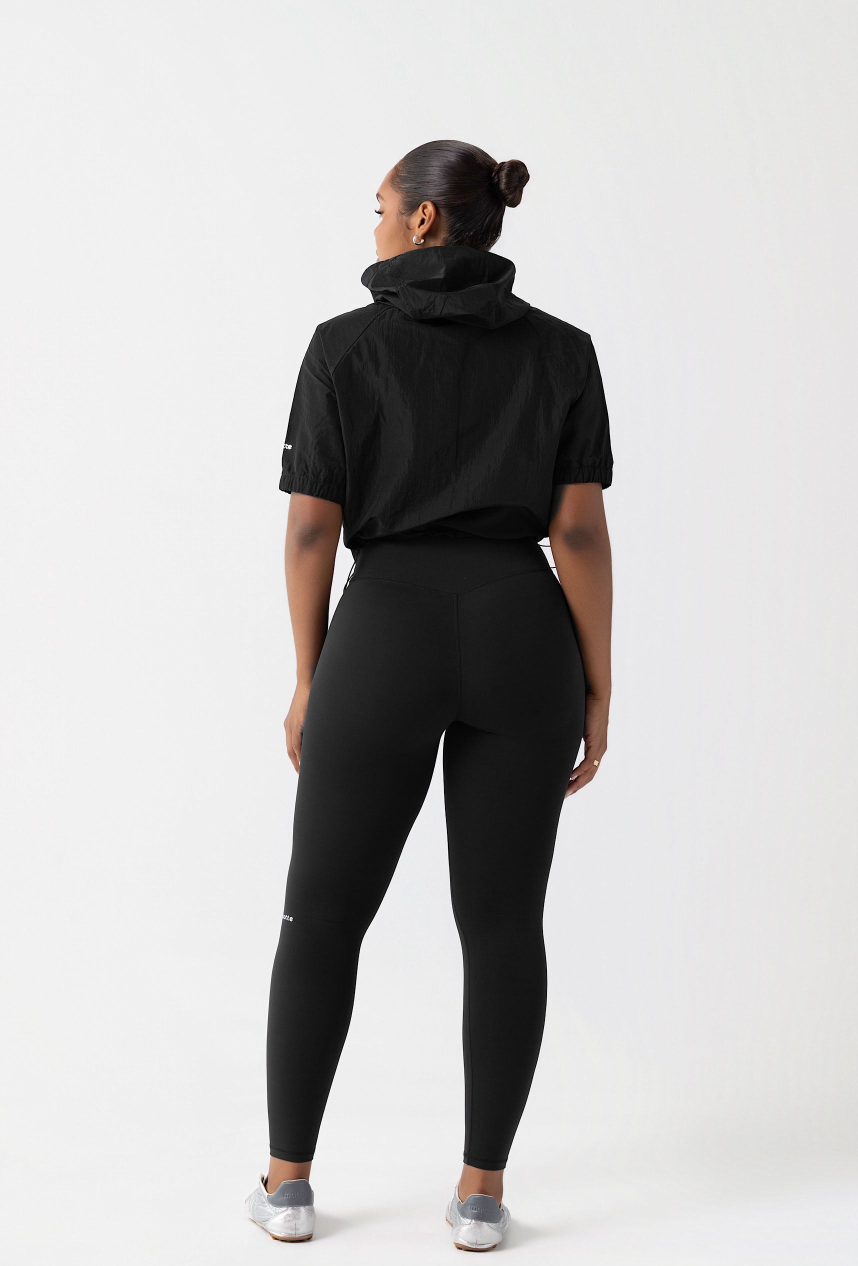 Drift Short Sleeve Windbreaker - Black Galaxy
