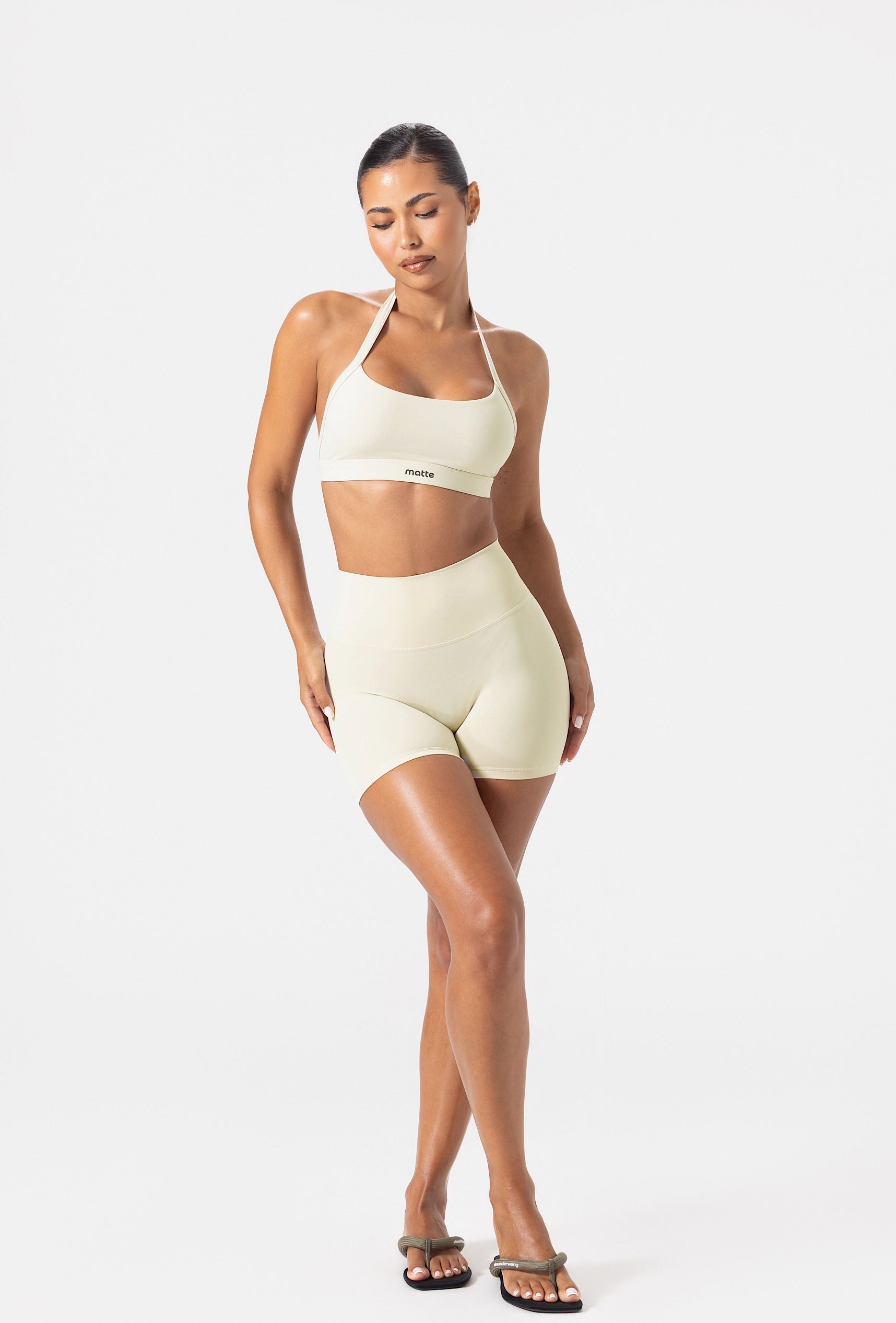Essential 4" Biker Shorts - Vanilla