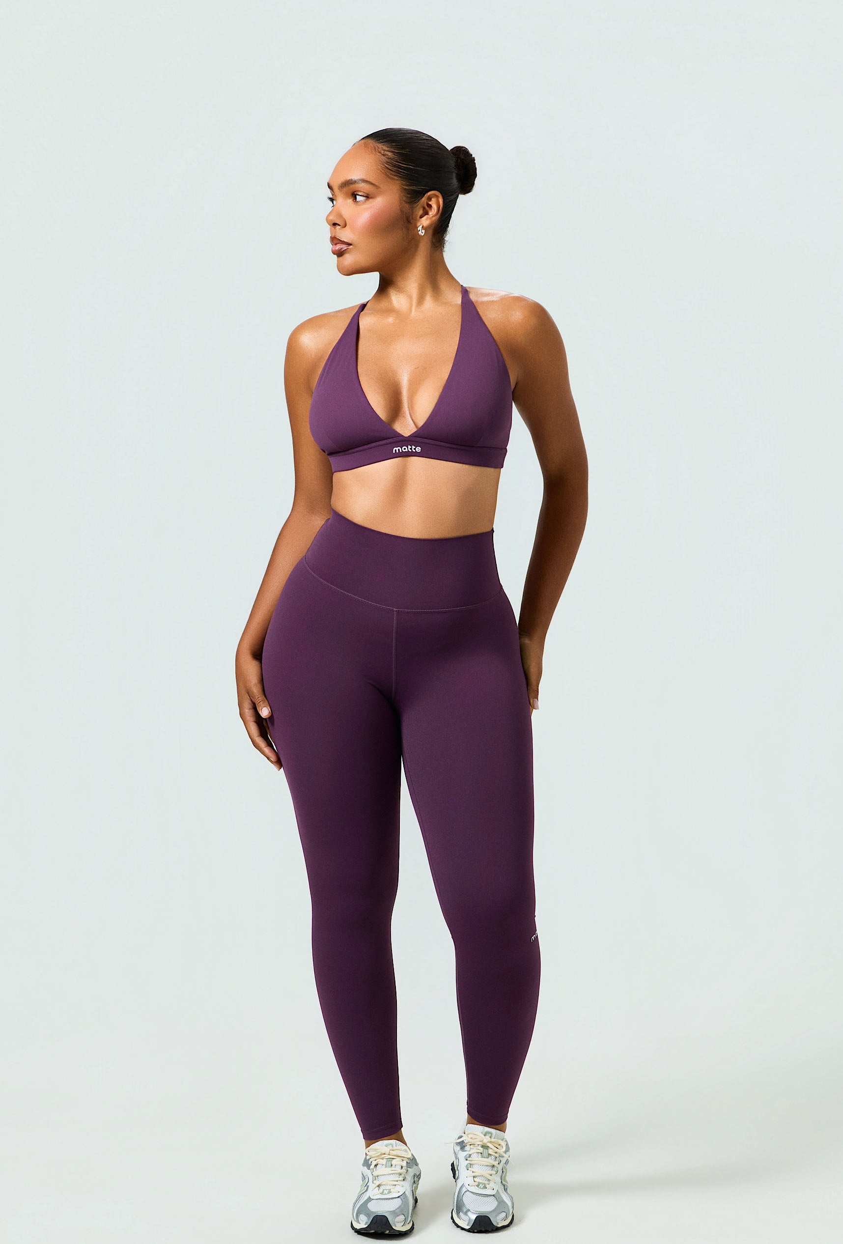 Essential Legging - Plum