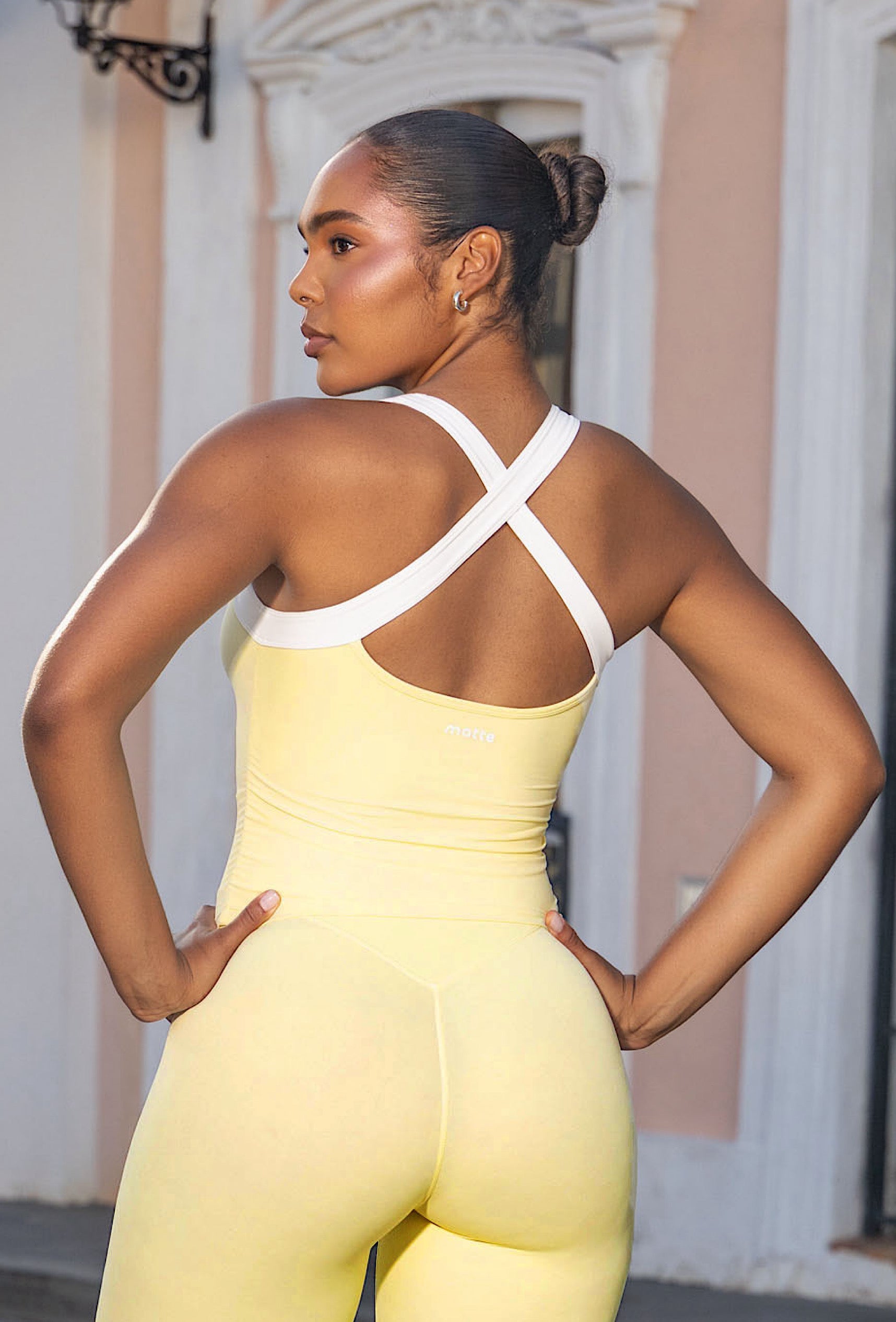 Soft Cinch Tank - Buttercup