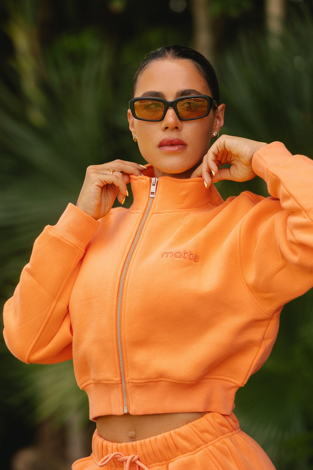 Matte Varsity Jacket - Bellini